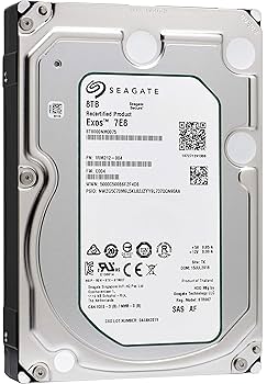 SEAGATE EXOS  8TB 3.5インチ SATA 内蔵型HDD Amazon.com: Seagate Exos 7E8 ST8000NM003A 8 TB Hard Drive